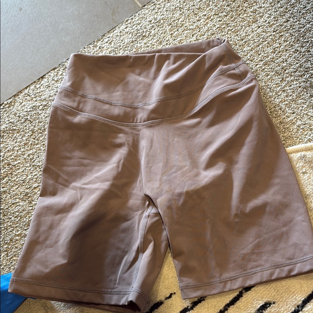Oner Active Tan Bike Shorts Versatile and Stylish